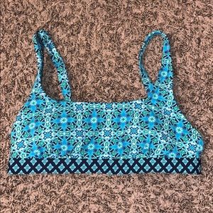 🍃Lands’ End Square Neck Bikini Top🍃